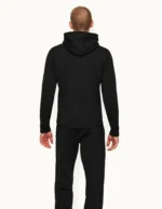 Orlebar Brown Black Tailored Fit Hoodie (4)