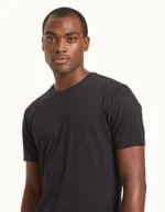 Orlebar Brown Crew Neck Merino T shirt In Night Iris Blue (3)