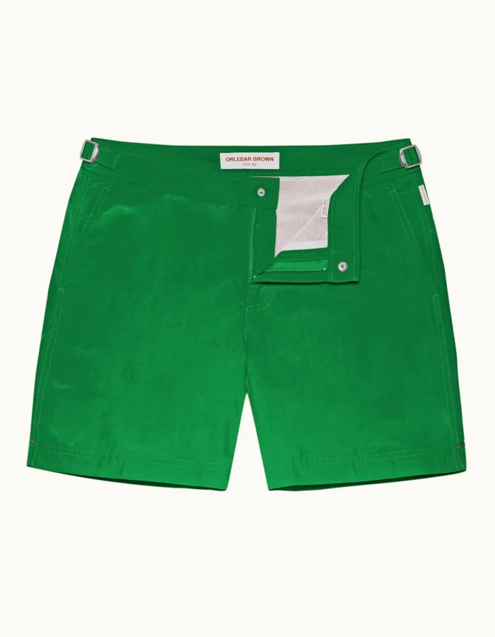 Orlebar Brown Mid Length Swim Shorts In Caddie Green (1)