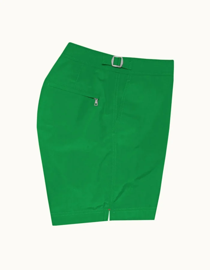 Orlebar Brown Mid Length Swim Shorts In Caddie Green (2)