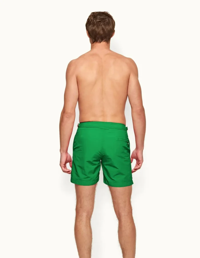 Orlebar Brown Mid Length Swim Shorts In Caddie Green (5)