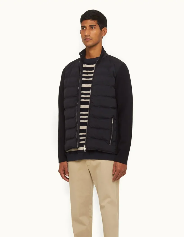 Orlebar Brown Navy Down Quilted Jacket (4)