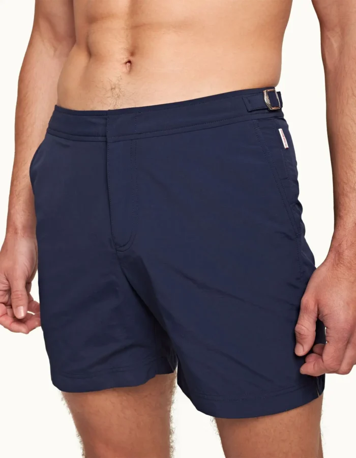 Orlebar Brown Navy Mid Length Swim Shorts (3)